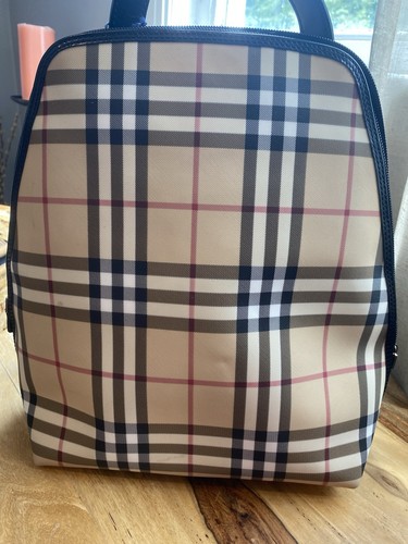 Vtg burberry nova check coated - vtg,