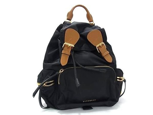 Burberry nylon leather - burberry,